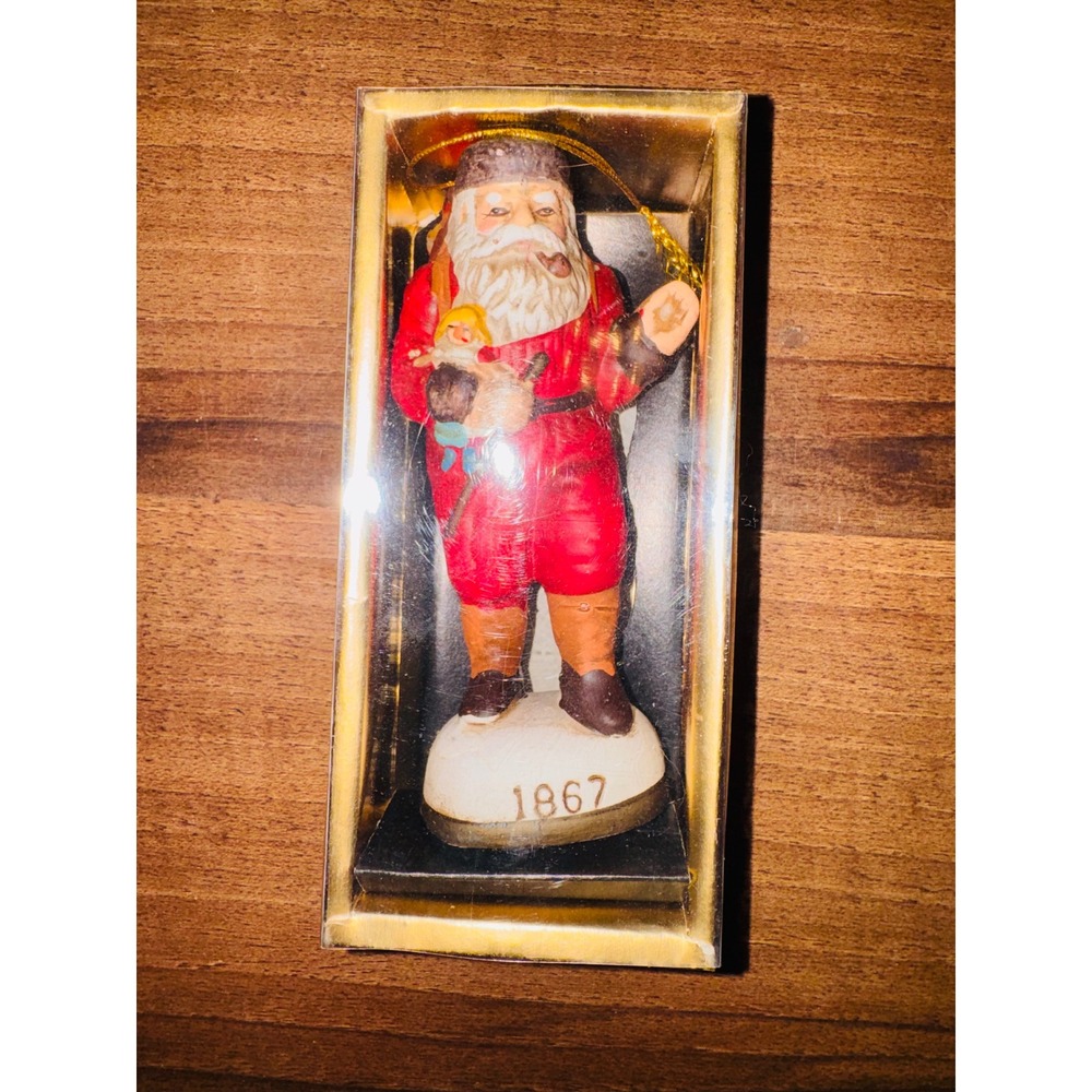 Memories of Santa Collection 1867 Christmas Ornament Vintage Father‎ Christmas